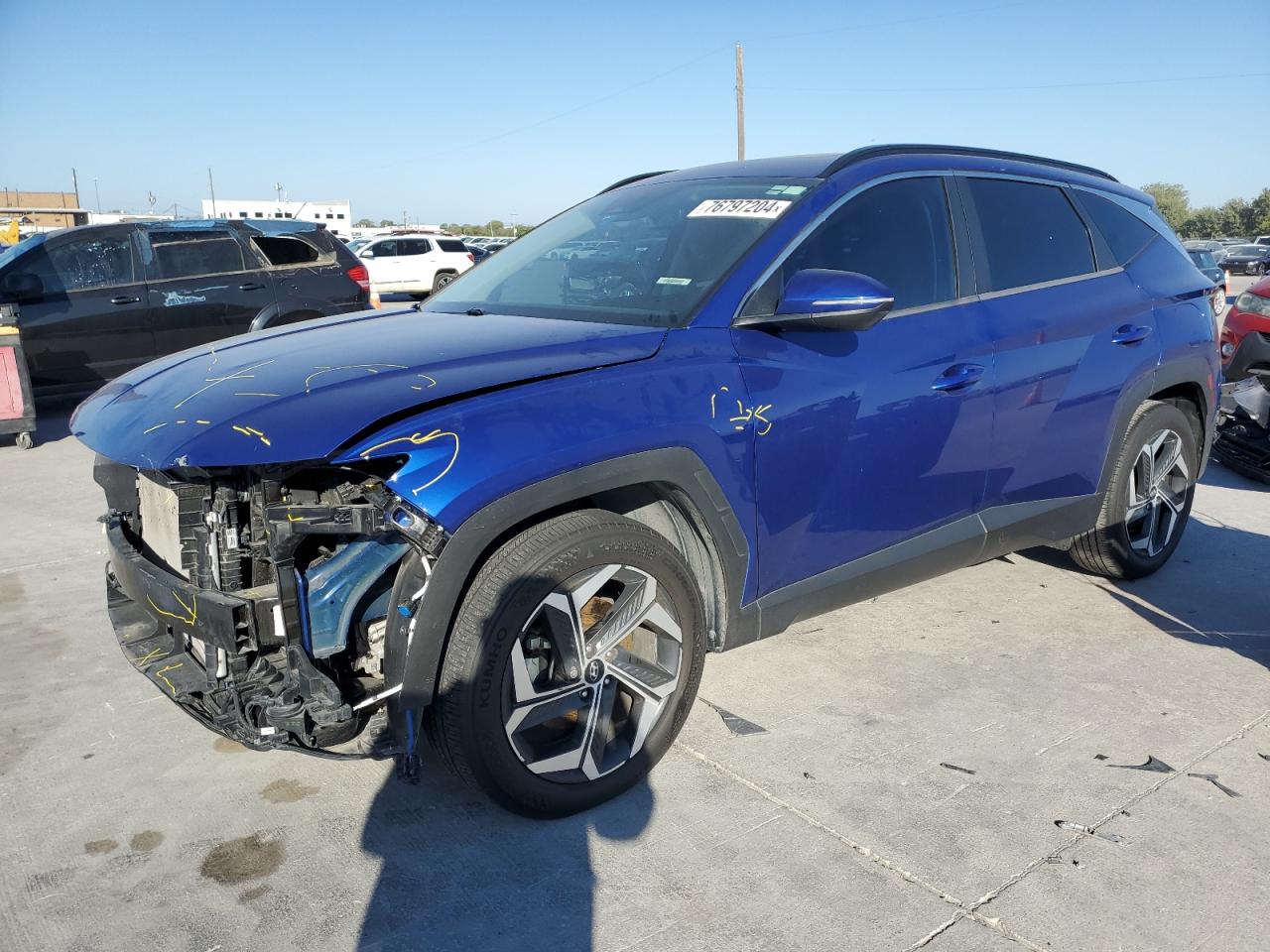 2022 HYUNDAI TUCSON SEL VIN:5NMJF3AEXNH071972