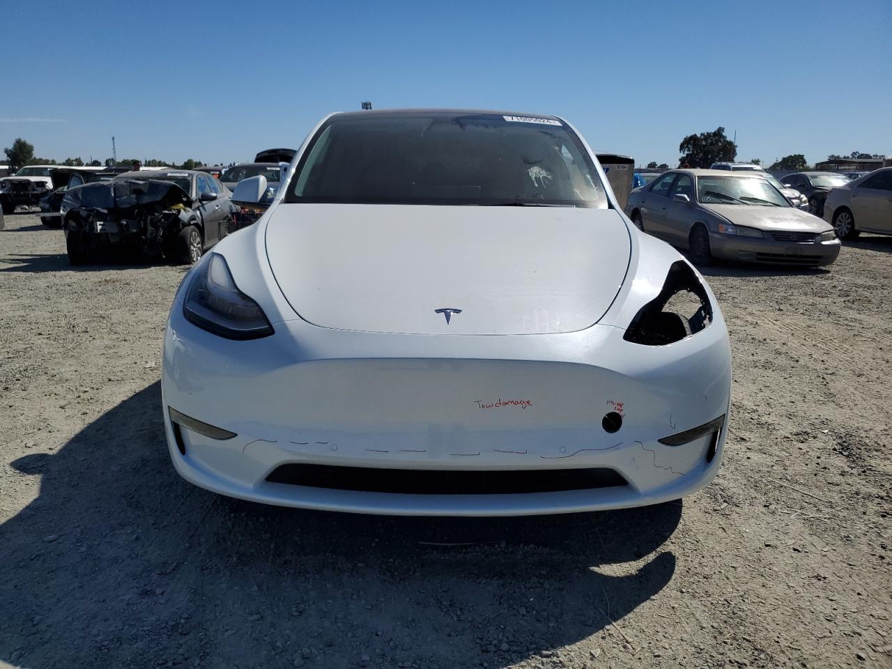 2022 TESLA MODEL Y  VIN:7SAYGDEE2NF508959