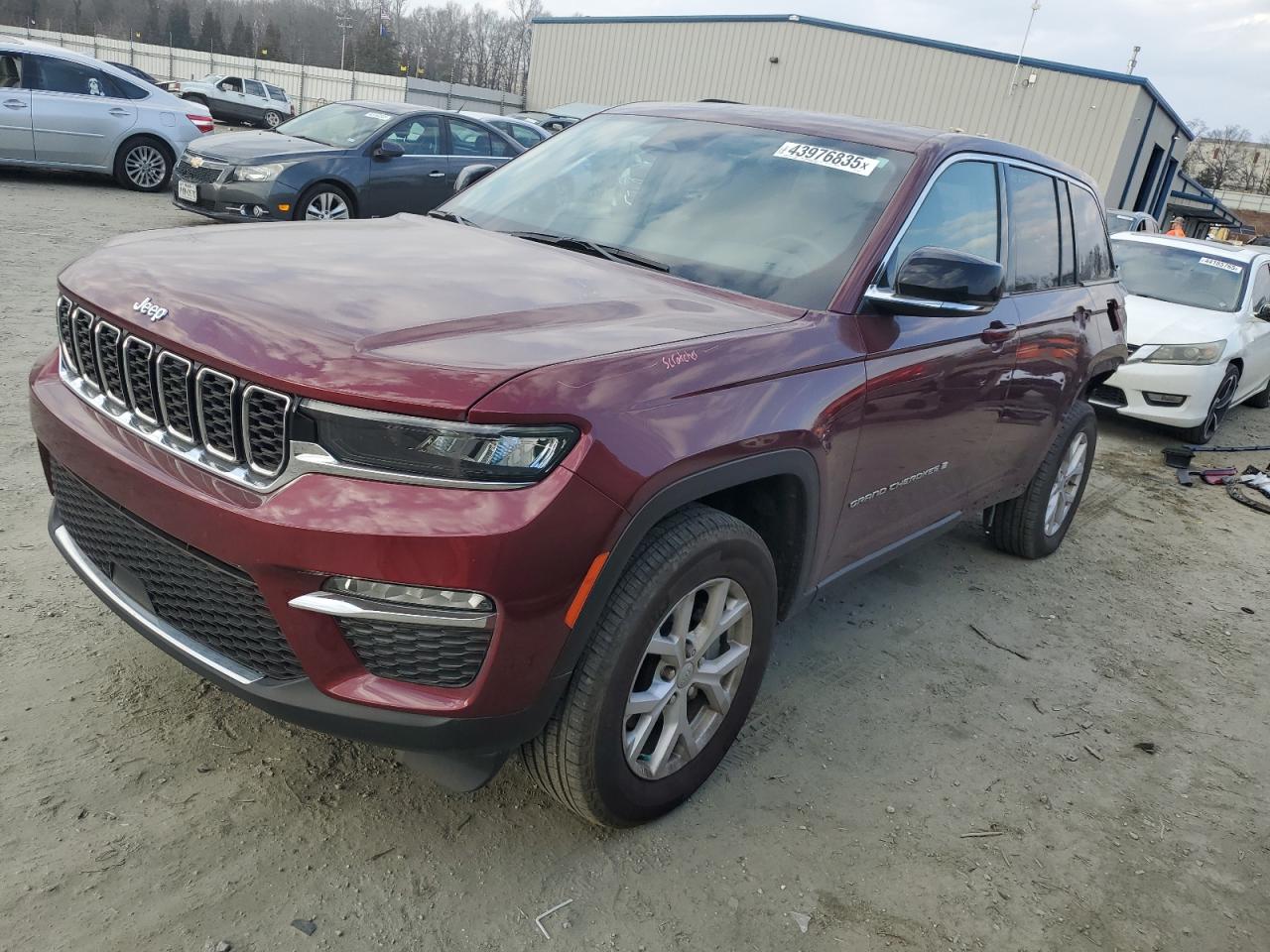 2022 JEEP GRAND CHEROKEE LIMITED VIN:1C4RJHBG7N8550611