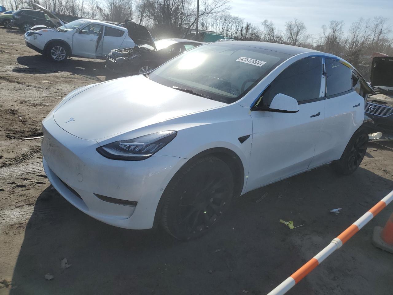 2022 TESLA MODEL Y  VIN:7SAYGAEE9NF489339