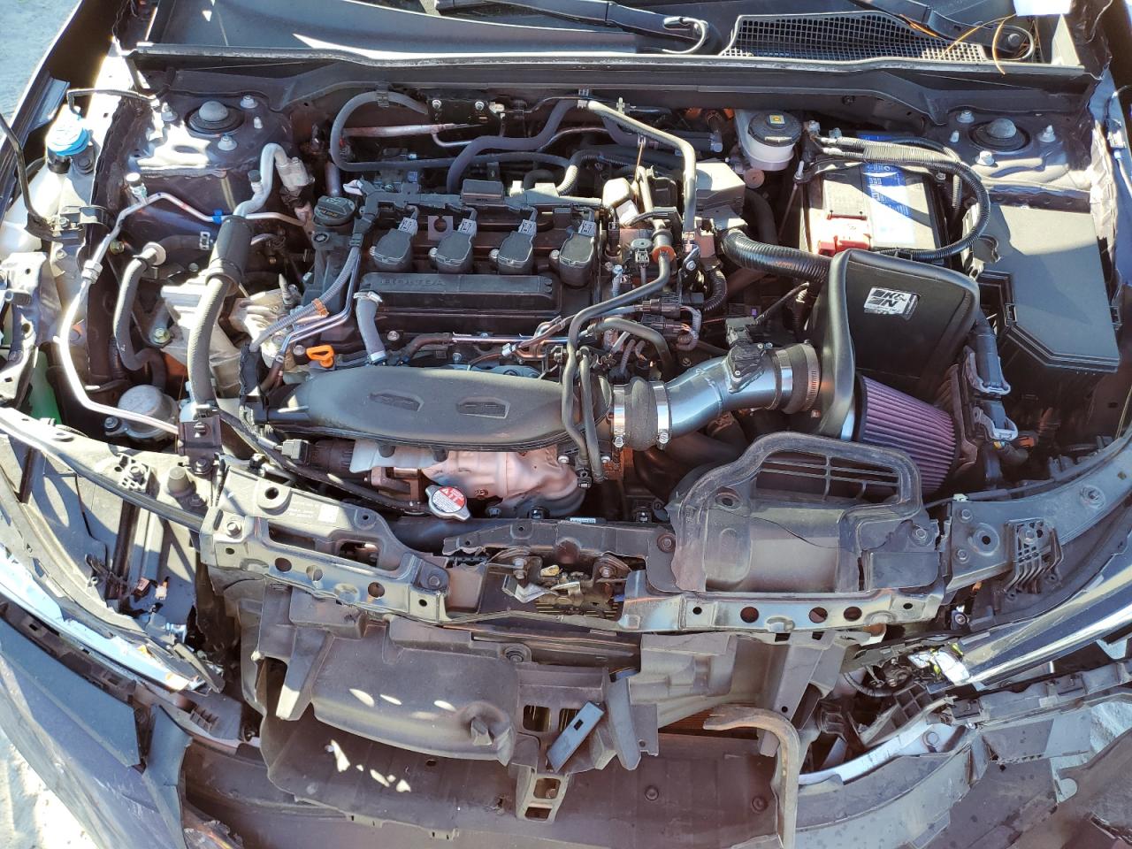 2022 HONDA CIVIC EXL VIN:19XFL1H75NE009042