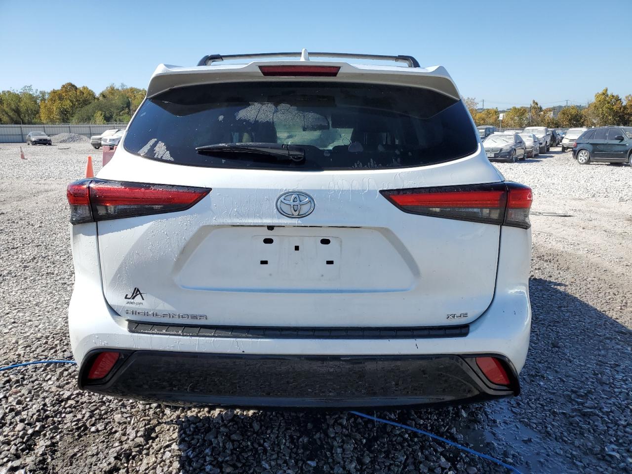 2022 TOYOTA HIGHLANDER XLE VIN:5TDGZRAH8NS539502