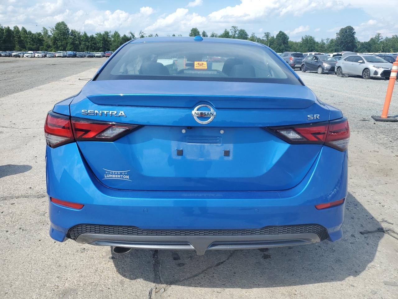 2022 NISSAN SENTRA SR VIN:3N1AB8DV9NY288880