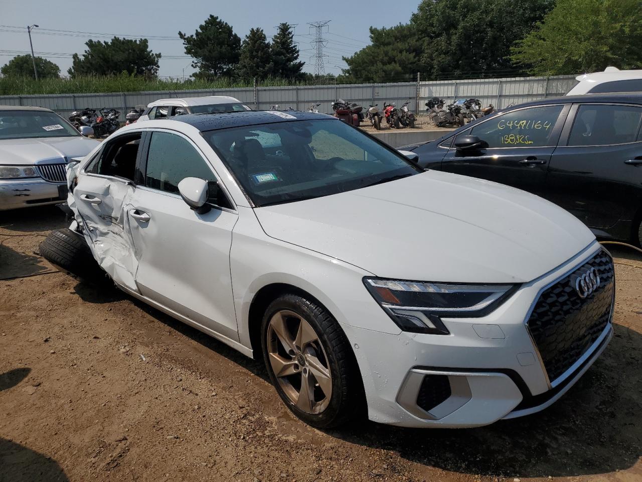 2023 AUDI A3 PREMIUM PLUS VIN:WAUBUDGY9PA037954