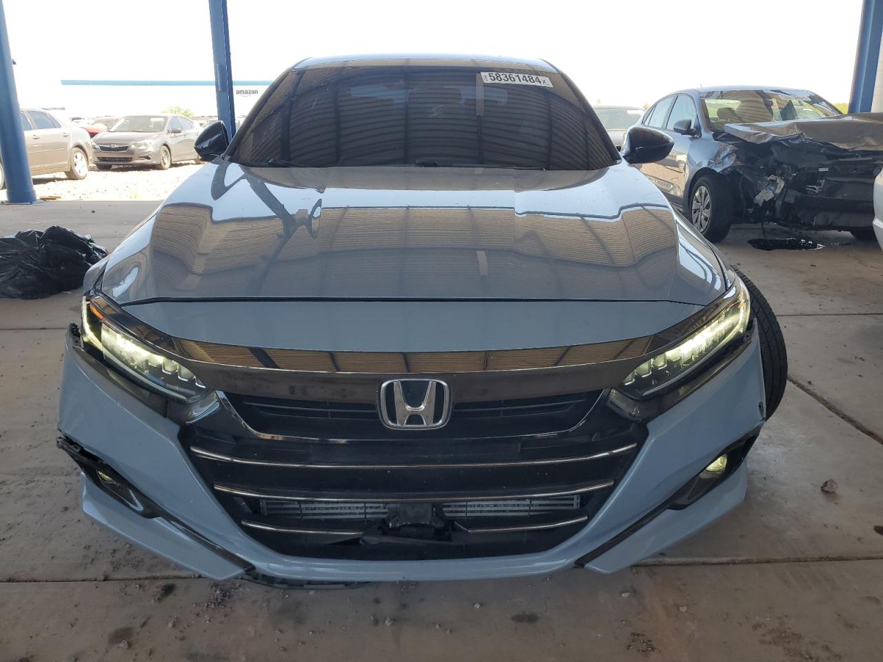 2022 HONDA ACCORD SPORT VIN:1HGCV1F3XNA032432