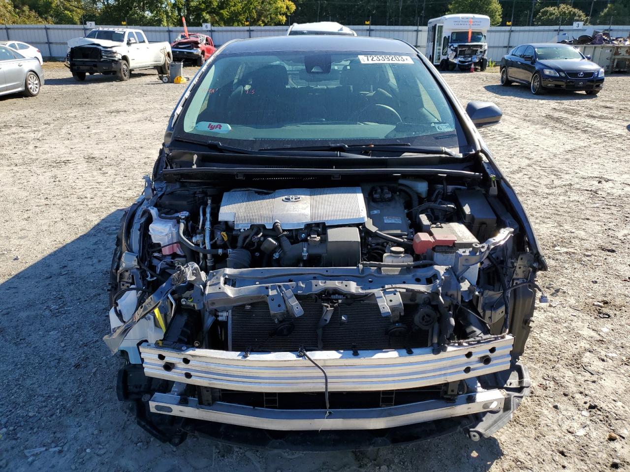 2022 TOYOTA PRIUS NIGHT SHADE VIN:JTDKAMFU6N3172482