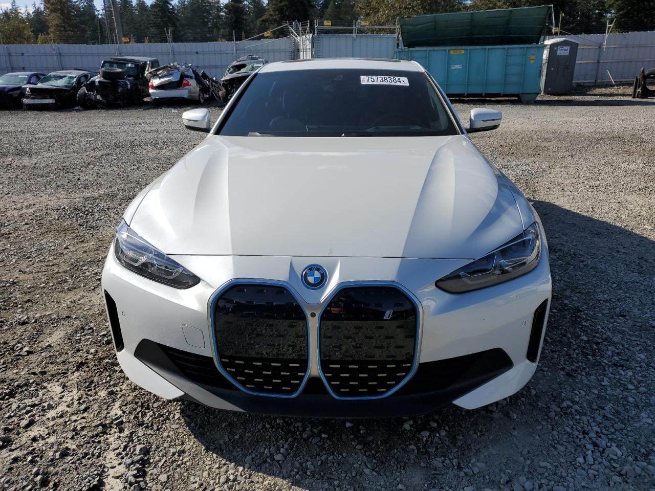 2022 BMW I4 EDRIVE 40 VIN:WBY73AW05NFM89243