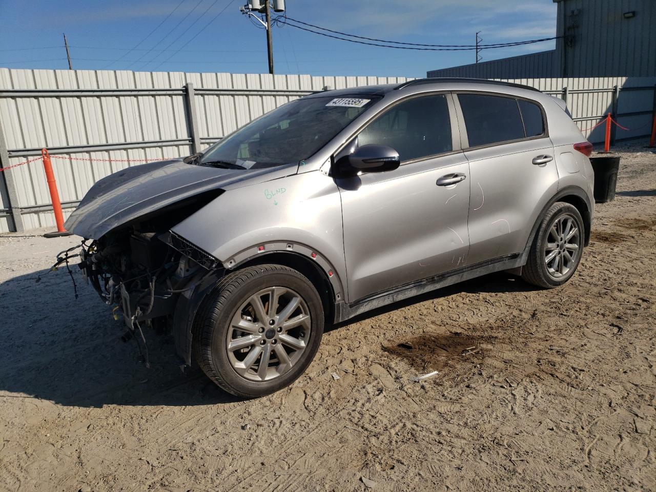 2022 KIA SPORTAGE S VIN:KNDP63AC1N7010784
