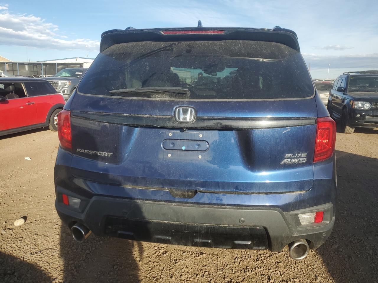 2022 HONDA PASSPORT ELITE VIN:5FNYF8H03NB028453