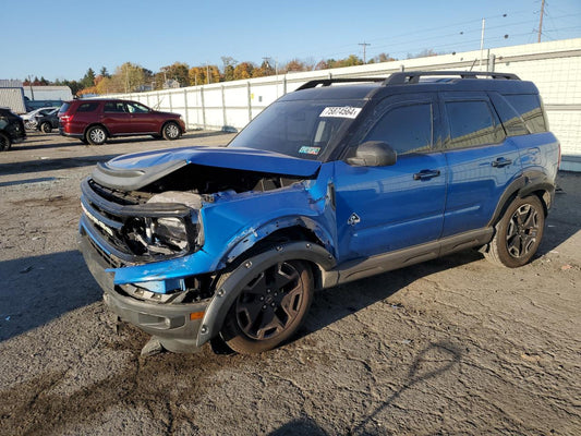 2022 FORD BRONCO SPORT OUTER BANKS VIN:3FMCR9C64NRD09710