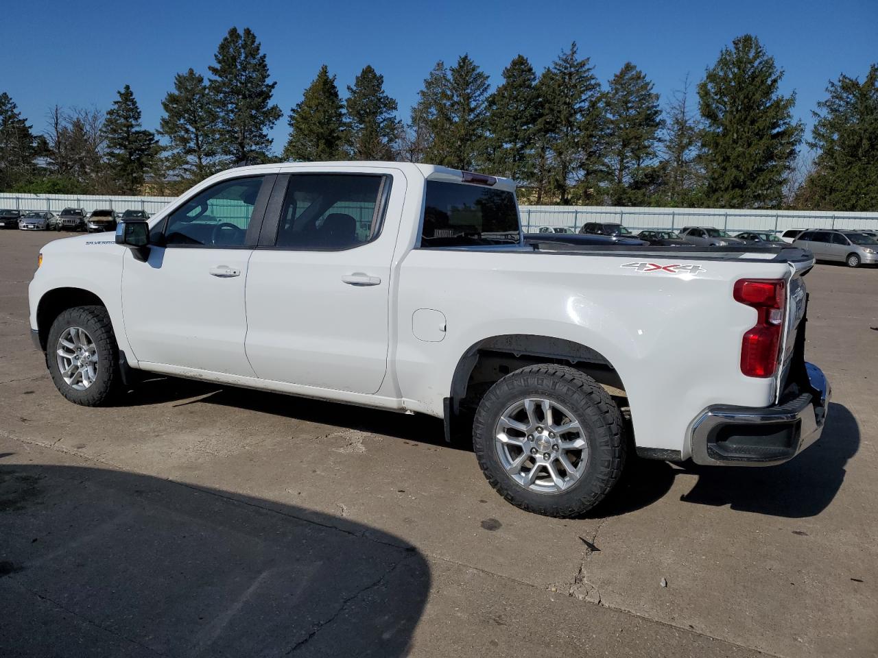 2022 CHEVROLET SILVERADO K1500 LT VIN:3GCUDDED1NG506755