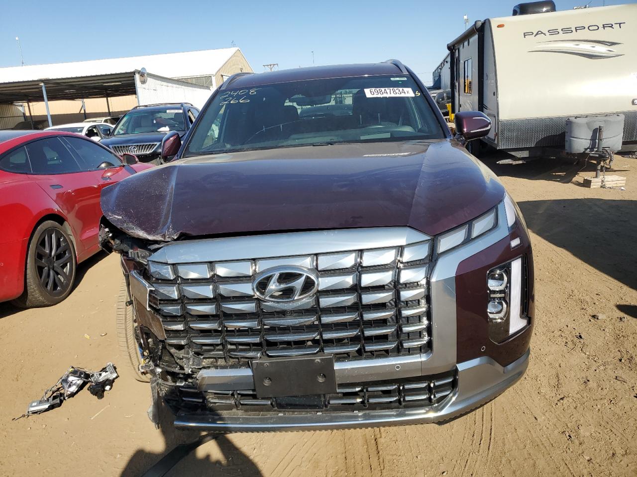 2024 HYUNDAI PALISADE CALLIGRAPHY VIN:KM8R7DGE9RU657117