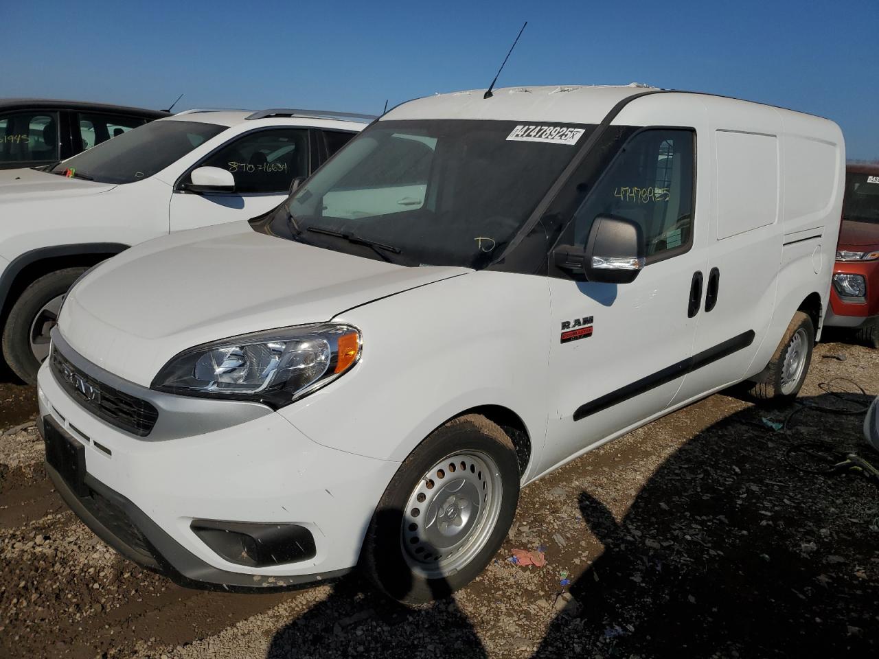 2022 RAM PROMASTER CITY TRADESMAN VIN:ZFBHRFAB7N6W19908