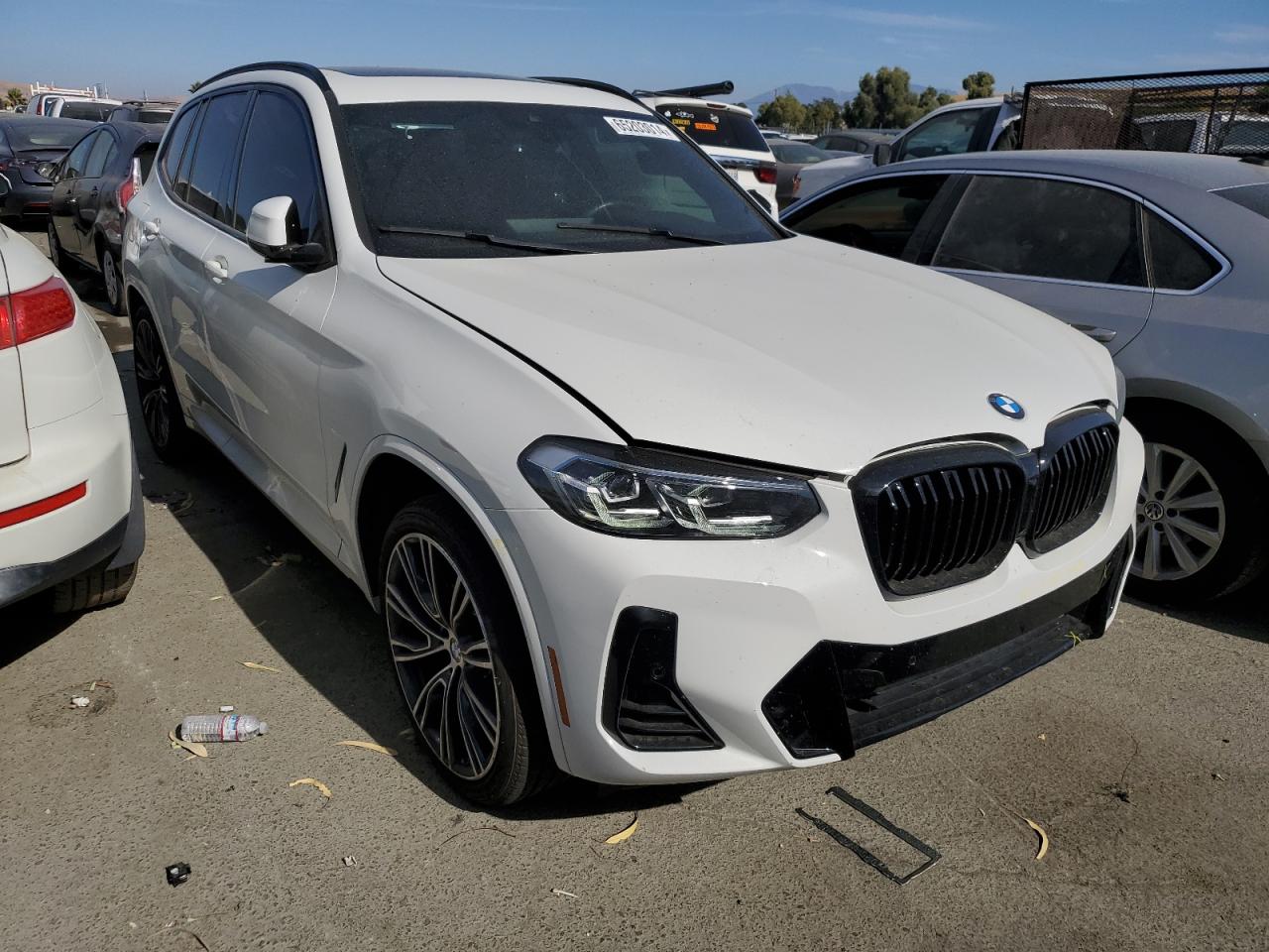 2022 BMW X3 XDRIVE30I VIN:5UX53DP02N9K76983