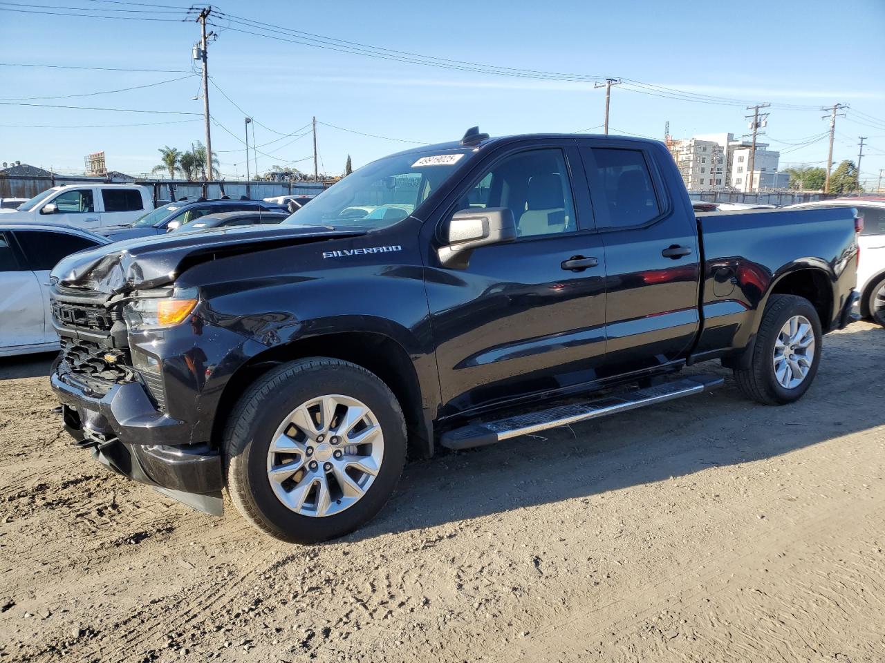 2023 CHEVROLET SILVERADO C1500 CUSTOM VIN:1GCRABEK4PZ256528