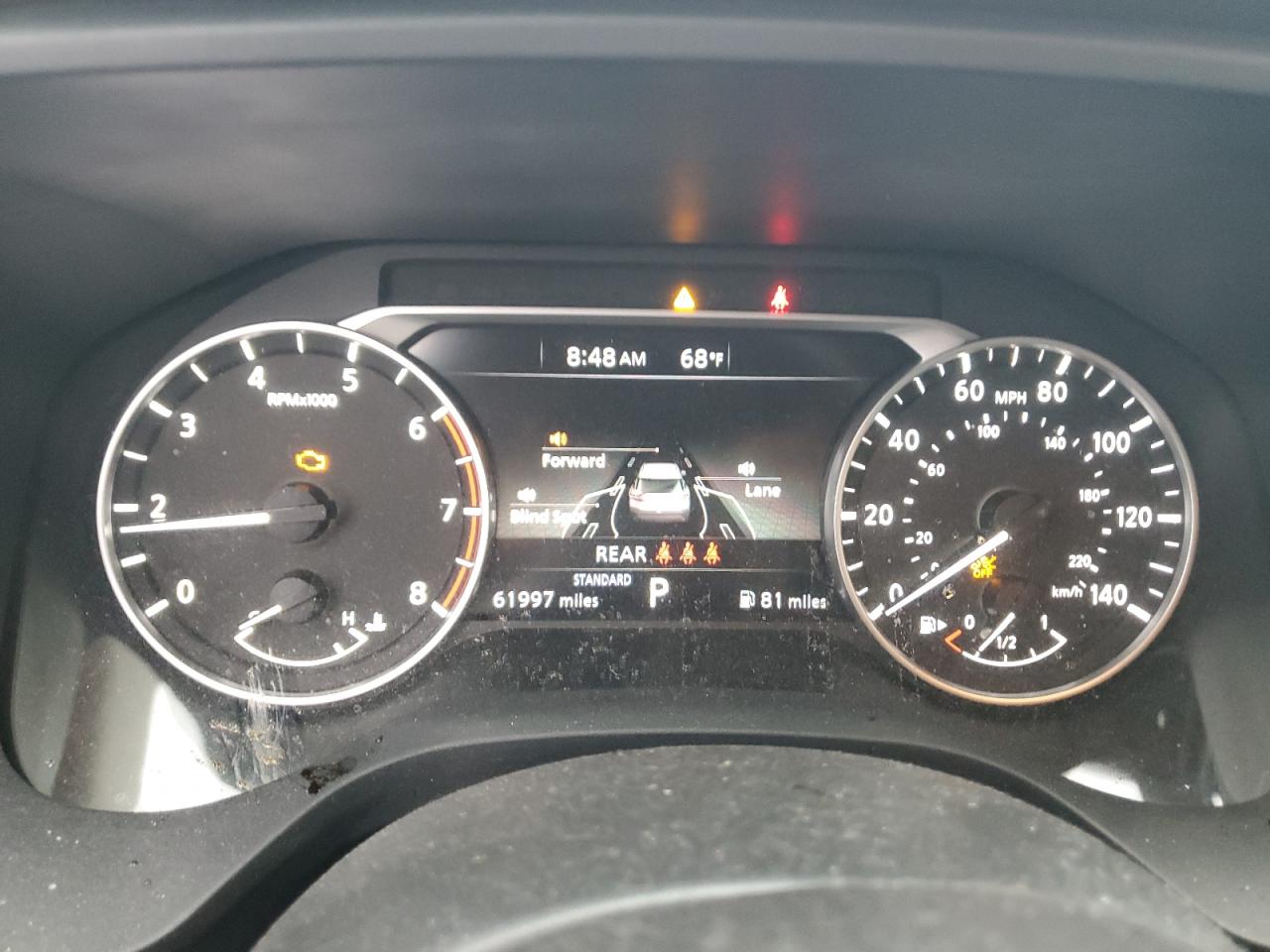 2022 NISSAN ROGUE SV VIN:5N1BT3BA4NC734522