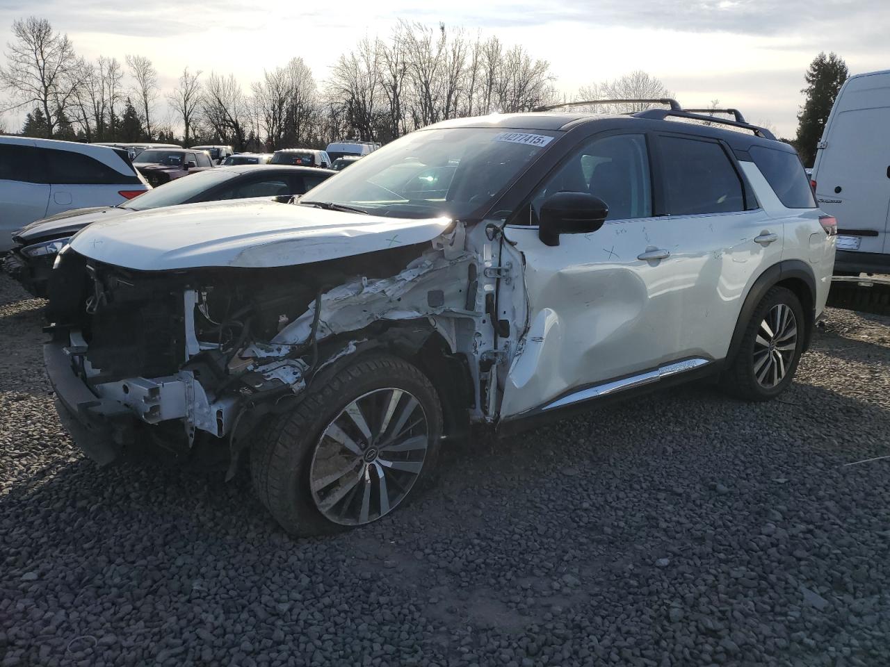 2022 NISSAN PATHFINDER PLATINUM VIN:5N1DR3DJ3NC258025