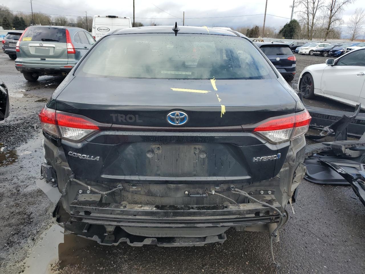 2022 TOYOTA COROLLA LE VIN:JTDEAMDE7NJ058088
