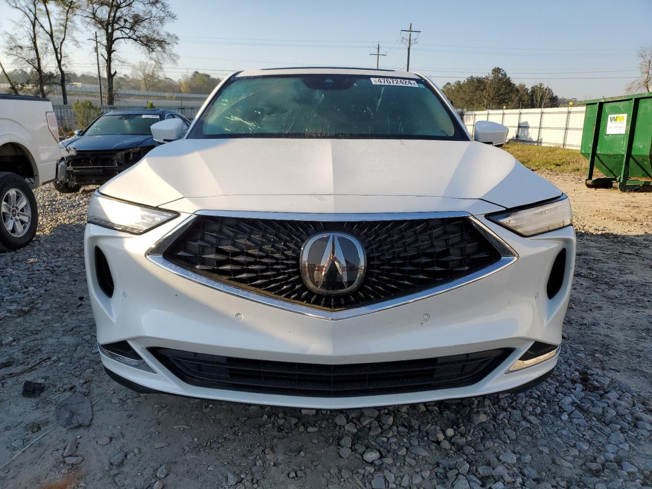 2022 ACURA MDX TECHNOLOGY VIN:5J8YD9H45NL004670