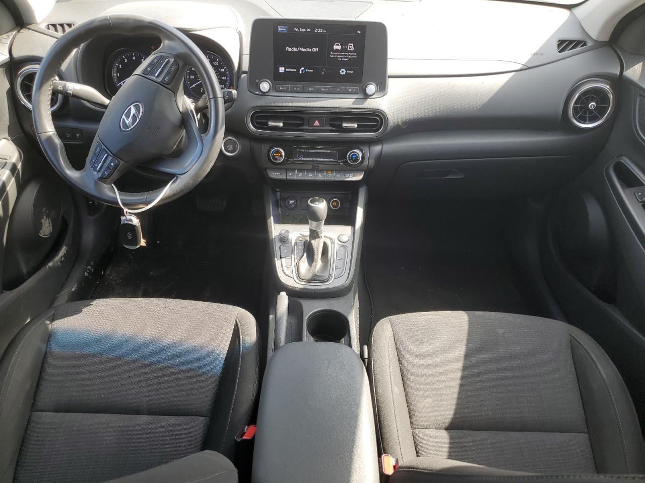 2022 HYUNDAI KONA SEL VIN:KM8K3CAB5NU918971