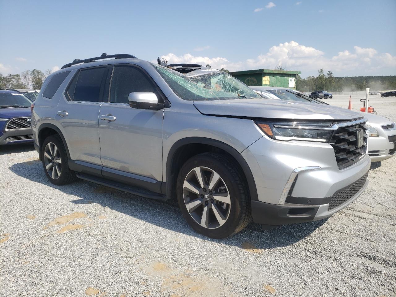 2024 HONDA PILOT TOURING VIN:5FNYG1H74RB024483