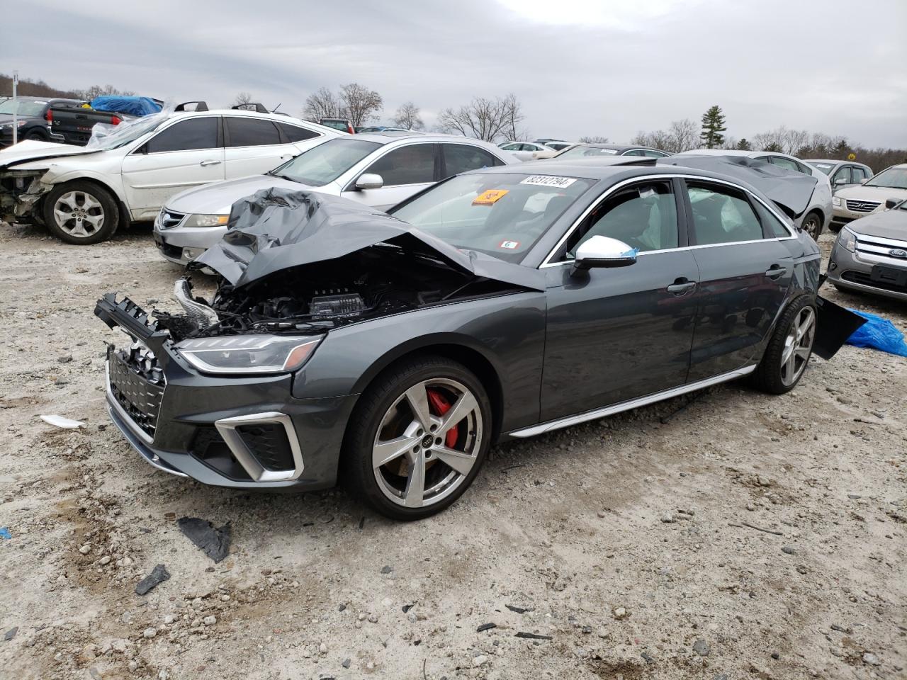 2023 AUDI S4 PREMIUM PLUS VIN:WAUB4AF49PA013795