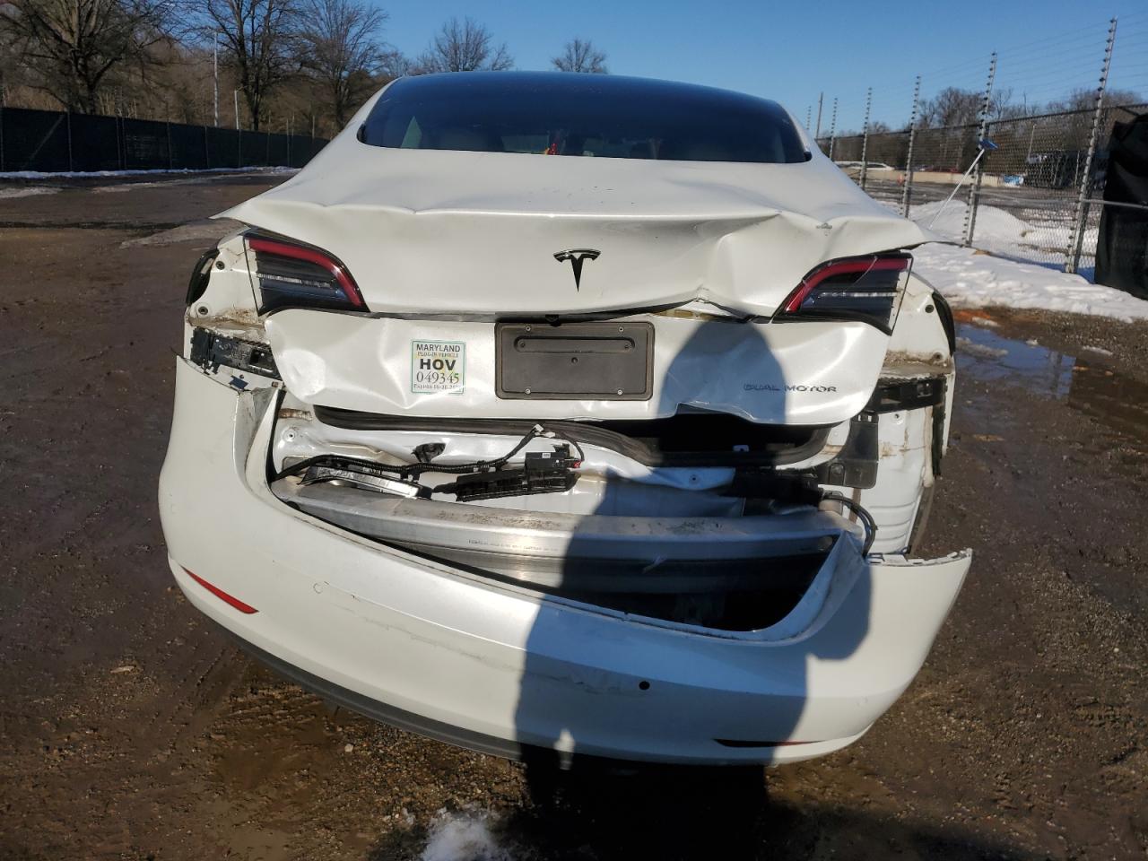 2022 TESLA MODEL 3  VIN:5YJ3E1EB3NF184275