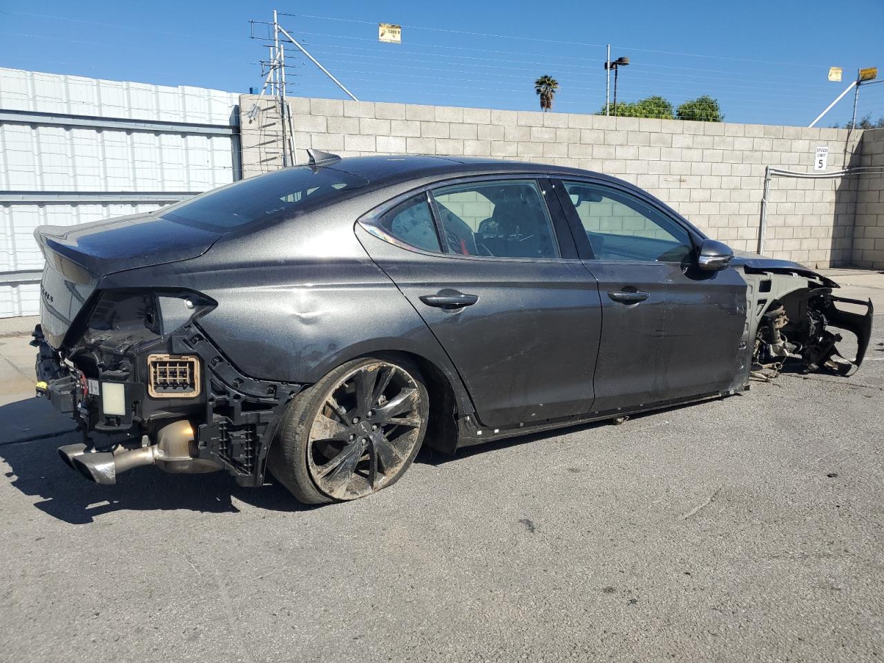 2023 GENESIS G70 BASE VIN:KMTG34TA4PU135150