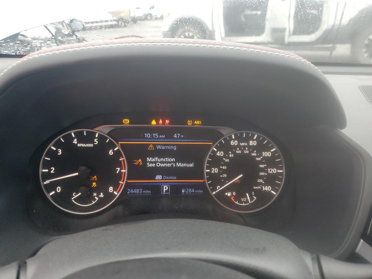 2023 NISSAN ALTIMA SR VIN:1N4BL4CW3PN314977