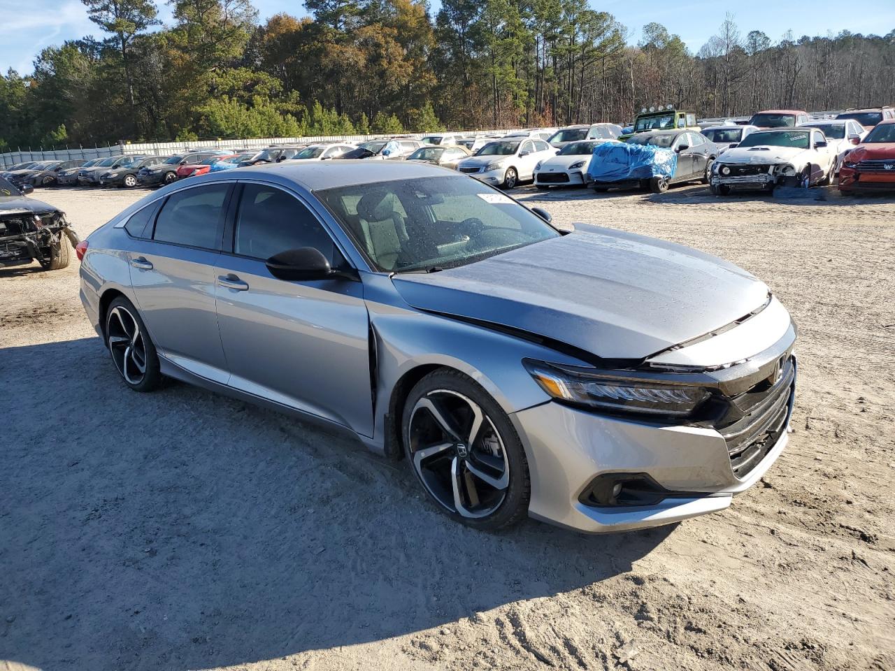 2022 HONDA ACCORD SPORT VIN:1HGCV1F3XNA024864