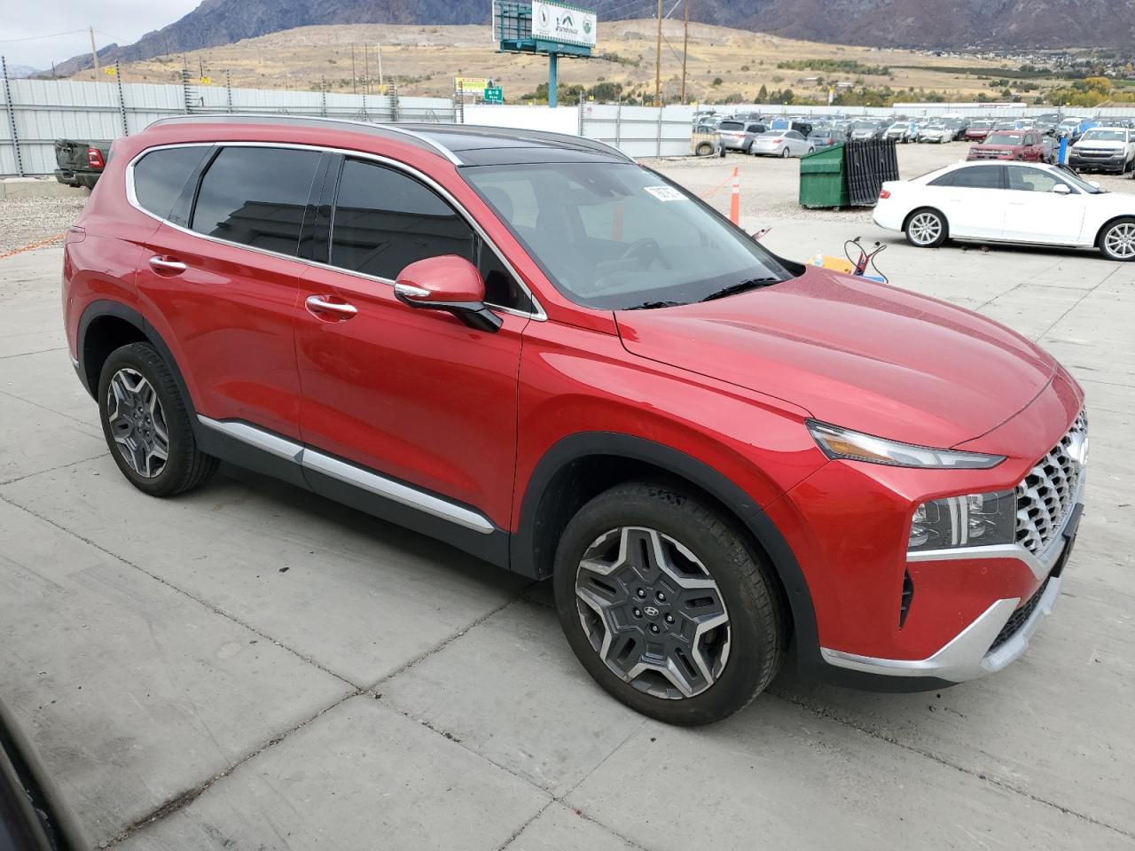 2022 HYUNDAI SANTA FE LIMITED VIN:5NMS4DALXNH423303