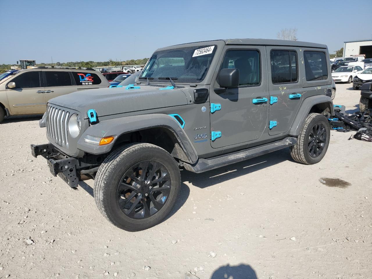 2022 JEEP WRANGLER UNLIMITED SAHARA 4XE VIN:1C4JJXP6XNW198983