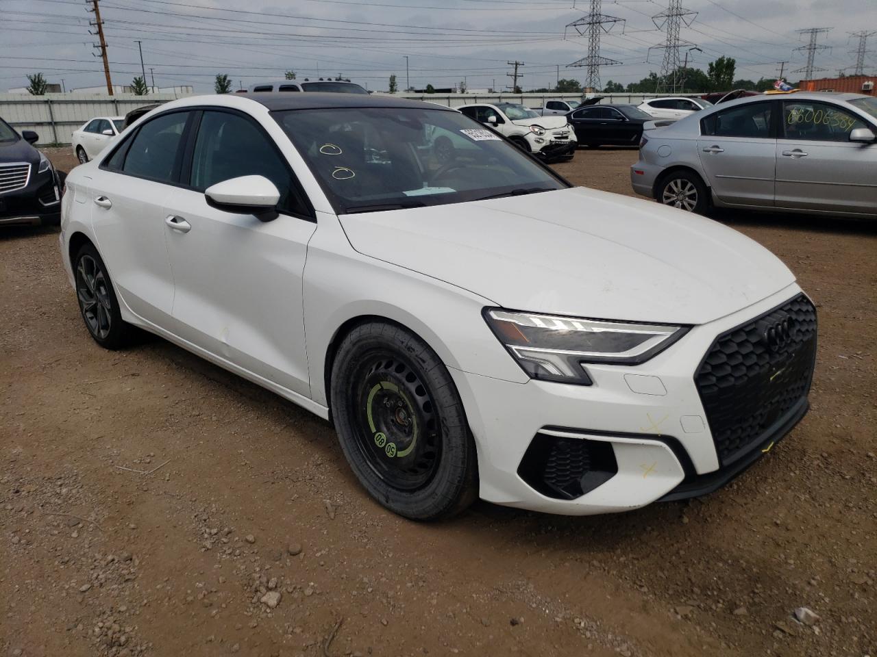 2023 AUDI A3 PREMIUM VIN:WAUAUDGY7PA092513