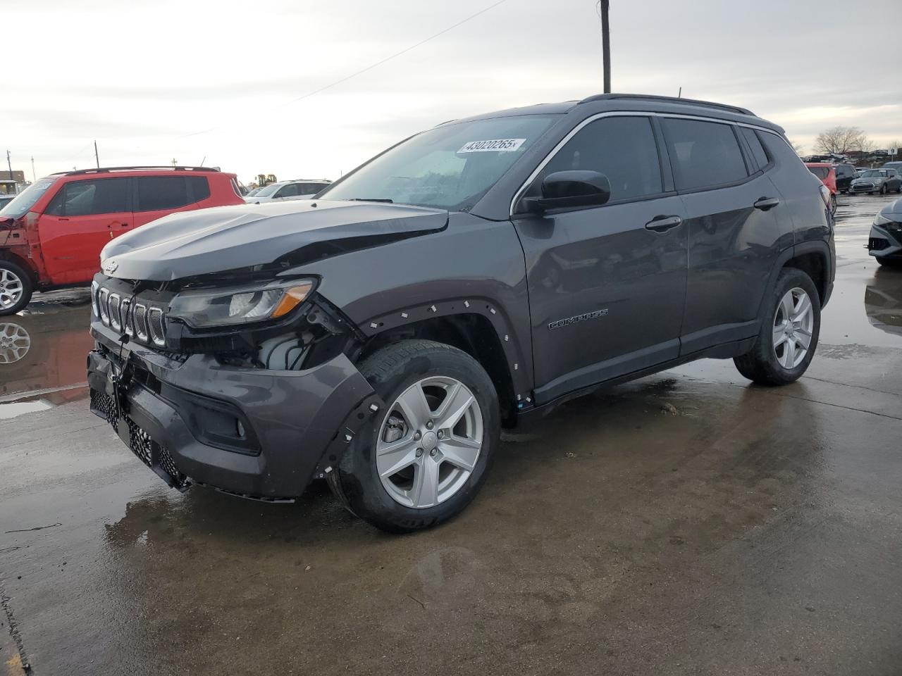 2022 JEEP COMPASS LATITUDE VIN:3C4NJCBB0NT202334
