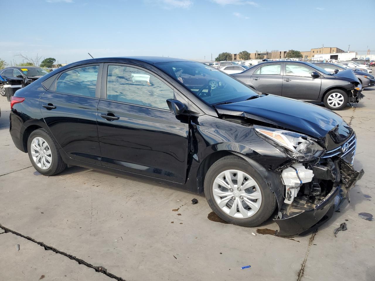 2022 HYUNDAI ACCENT SE VIN:3KPC24A61NE182565