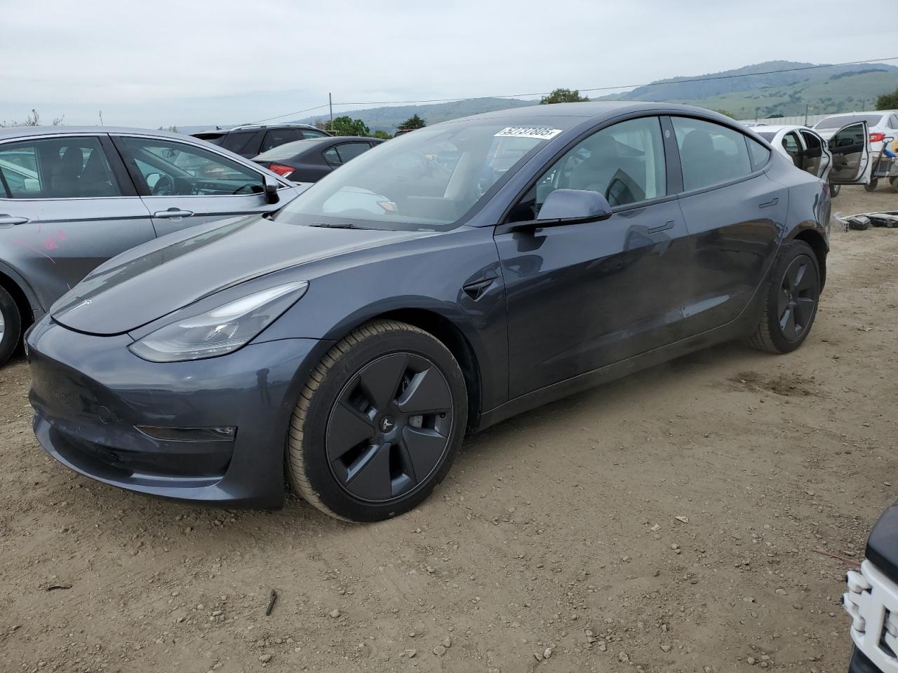 2022 TESLA MODEL 3  VIN:5YJ3E1EB8NF207145