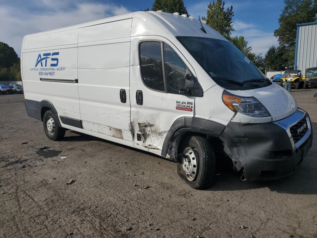2022 RAM PROMASTER 3500 3500 HIGH VIN:3C6MRVJG0NE124212