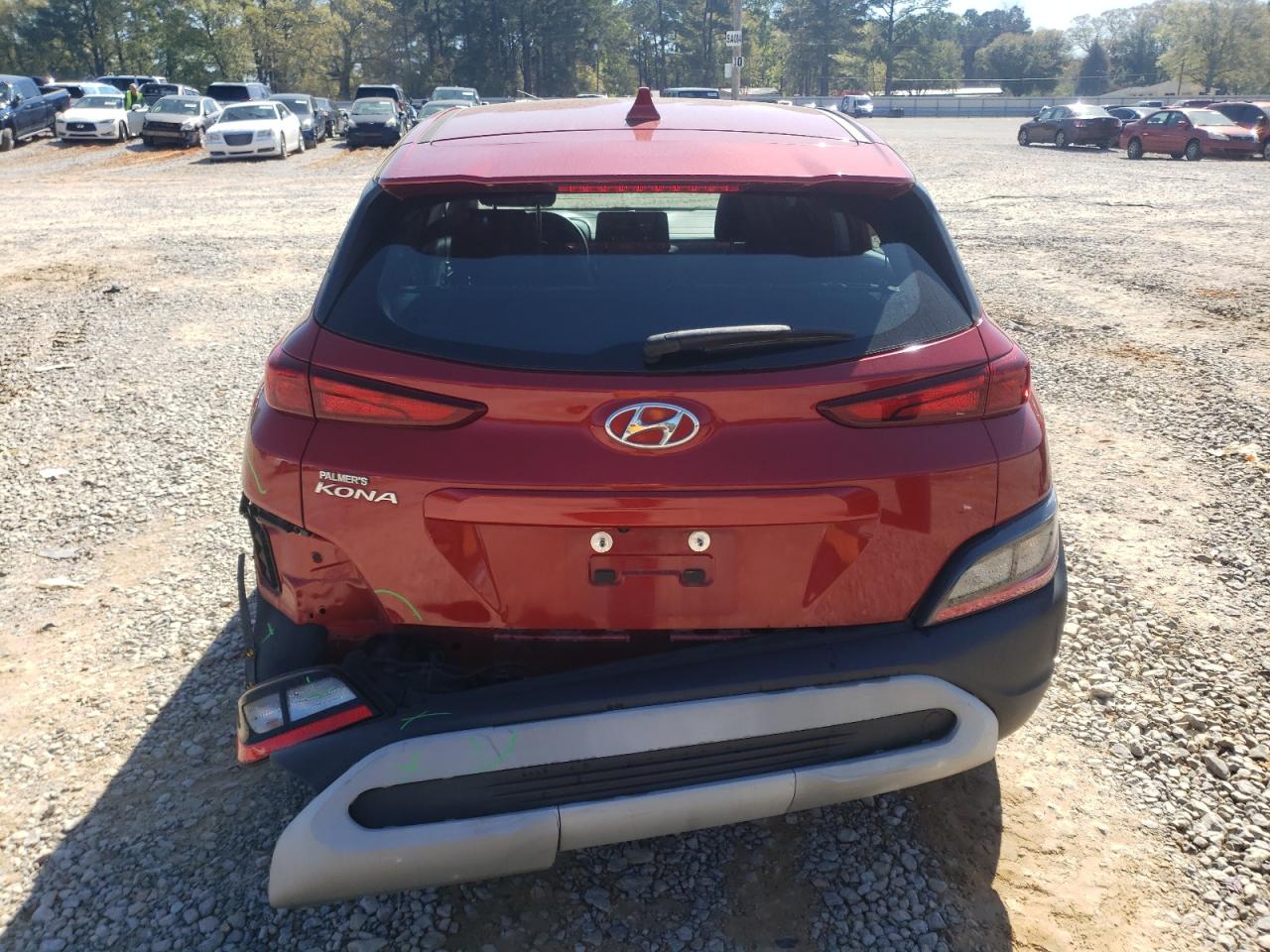 2022 HYUNDAI KONA SEL VIN:KM8K22AB1NU766989
