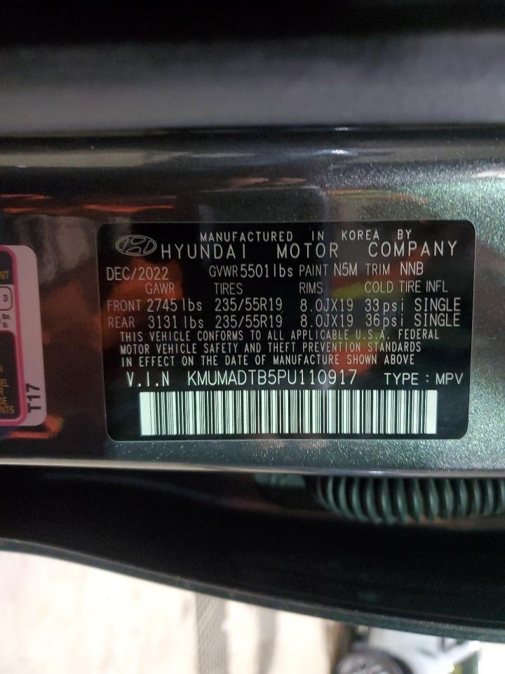 2023 GENESIS GV70 BASE VIN:KMUMADTB5PU110917