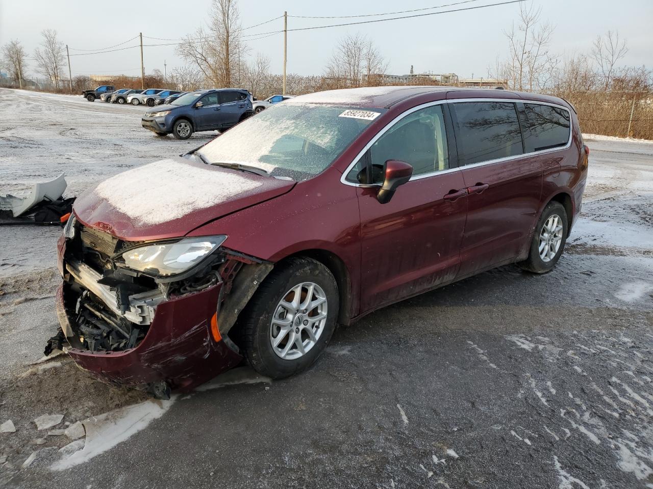 2022 CHRYSLER GRAND CARAVAN SXT VIN:2C4RC1ZG2NR131223