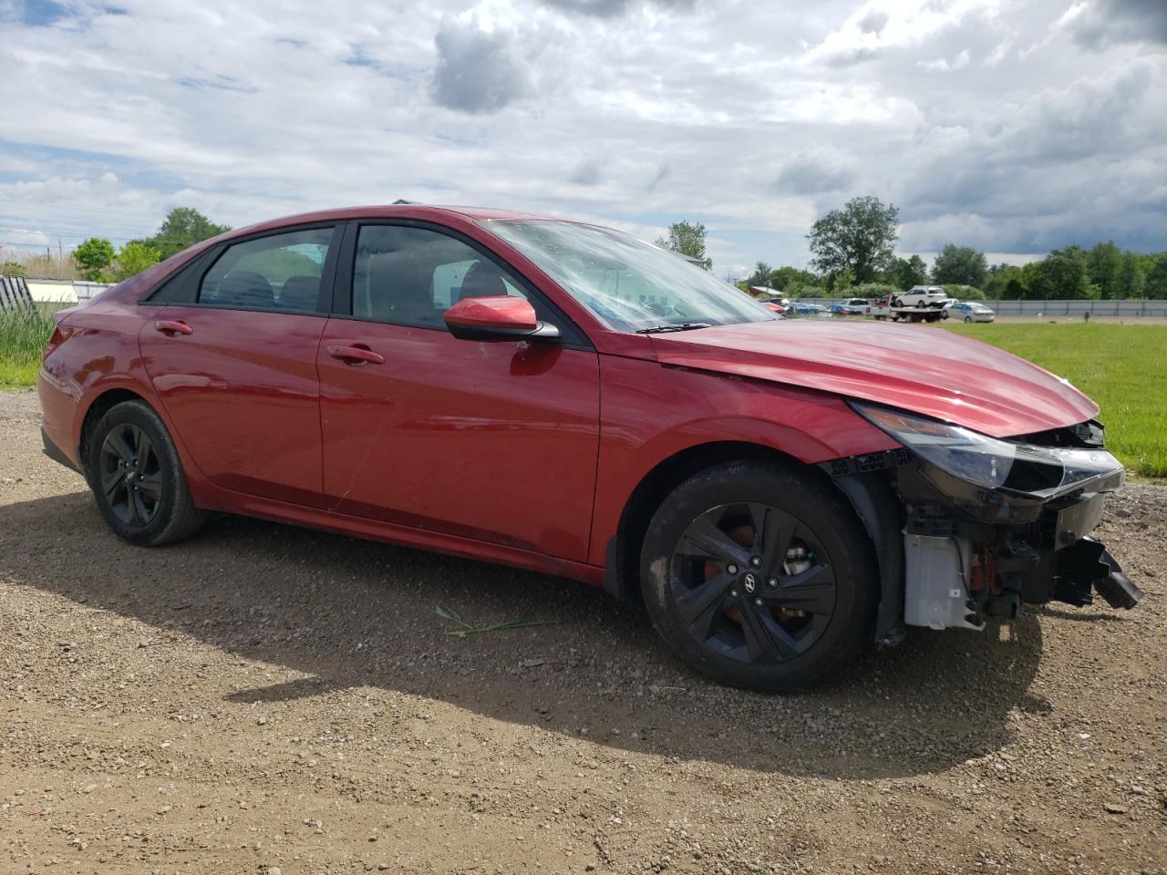 2023 HYUNDAI ELANTRA BLUE VIN:KMHLM4AJ5PU070057