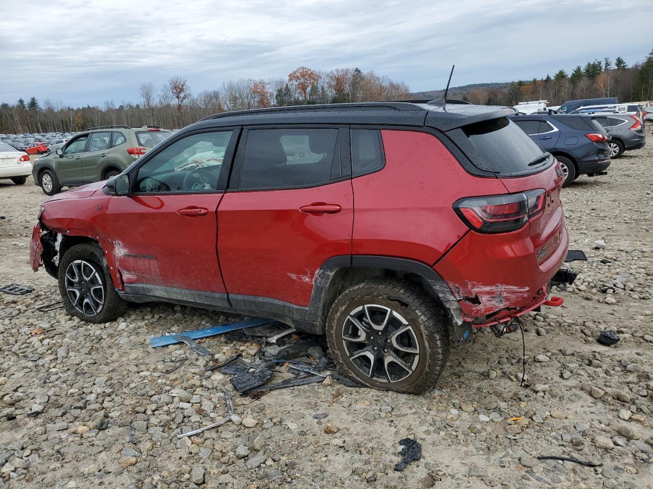 2024 JEEP COMPASS TRAILHAWK VIN:3C4NJDDN0RT163070