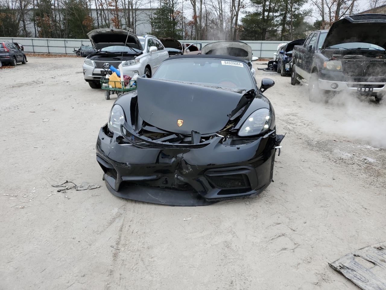 2023 PORSCHE BOXSTER SPYDER VIN:WP0CC2A81PS222016