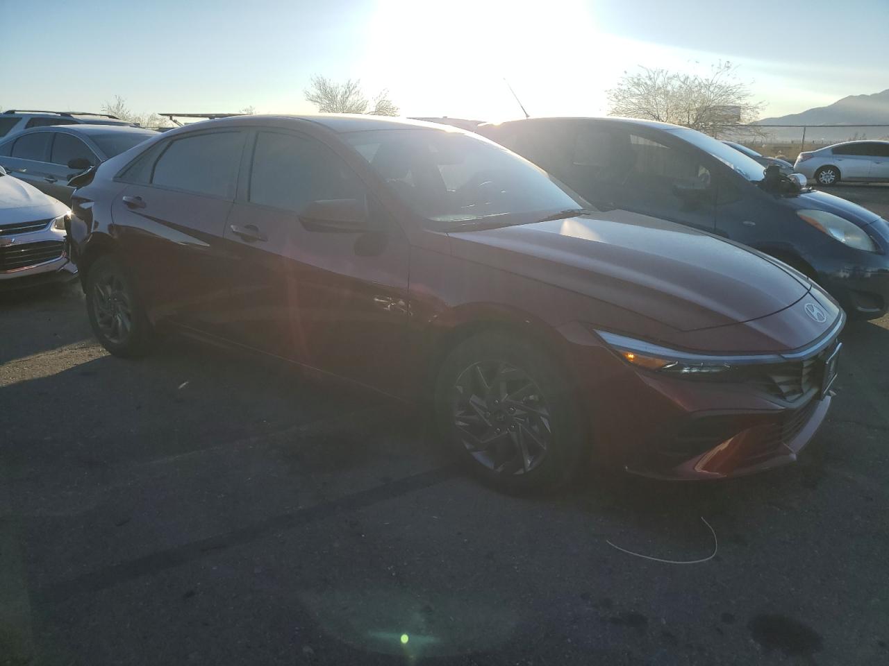 2024 HYUNDAI ELANTRA BLUE VIN:KMHLM4DJXRU104184