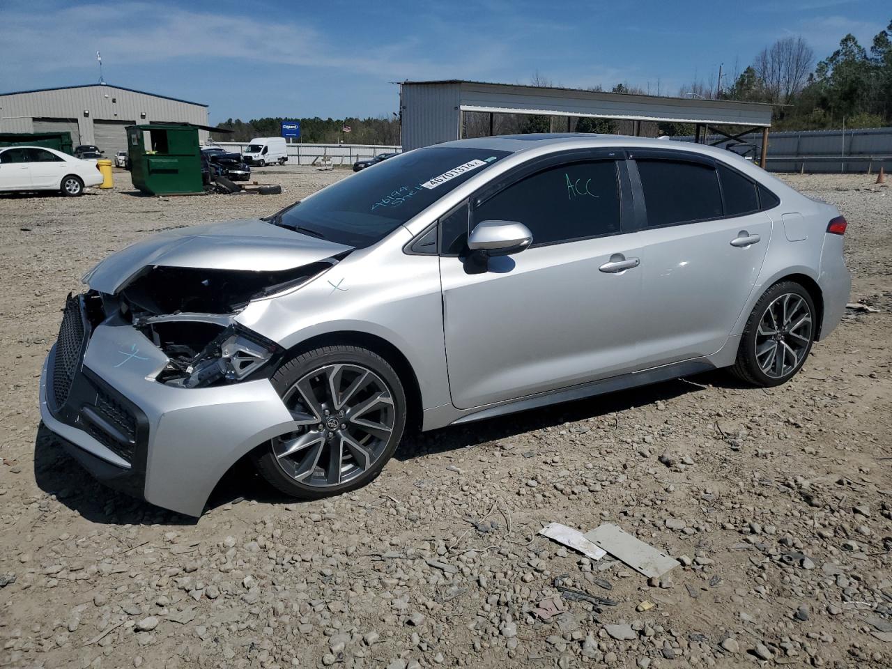 2022 TOYOTA COROLLA SE VIN:5YFP4MCE0NP121612