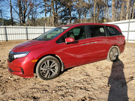 2022 HONDA ODYSSEY TOURING VIN:5FNRL6H80NB066939