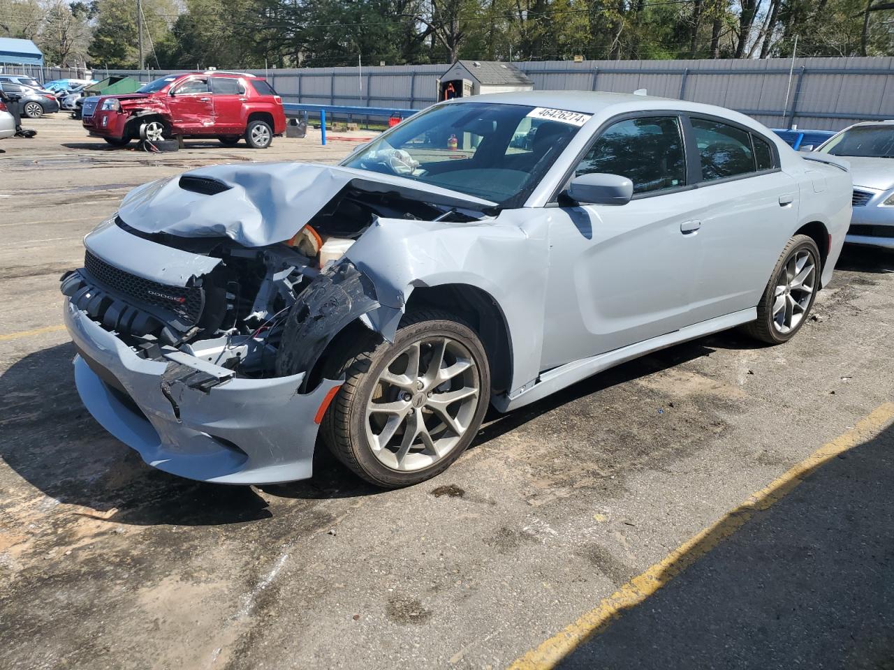 2022 DODGE CHARGER GT VIN:2C3CDXHG9NH213547