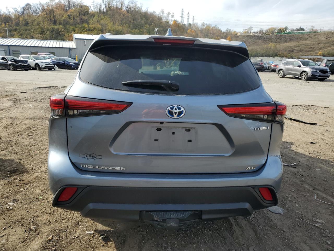 2023 TOYOTA HIGHLANDER HYBRID XLE VIN:5TDKBRCH3PS580649