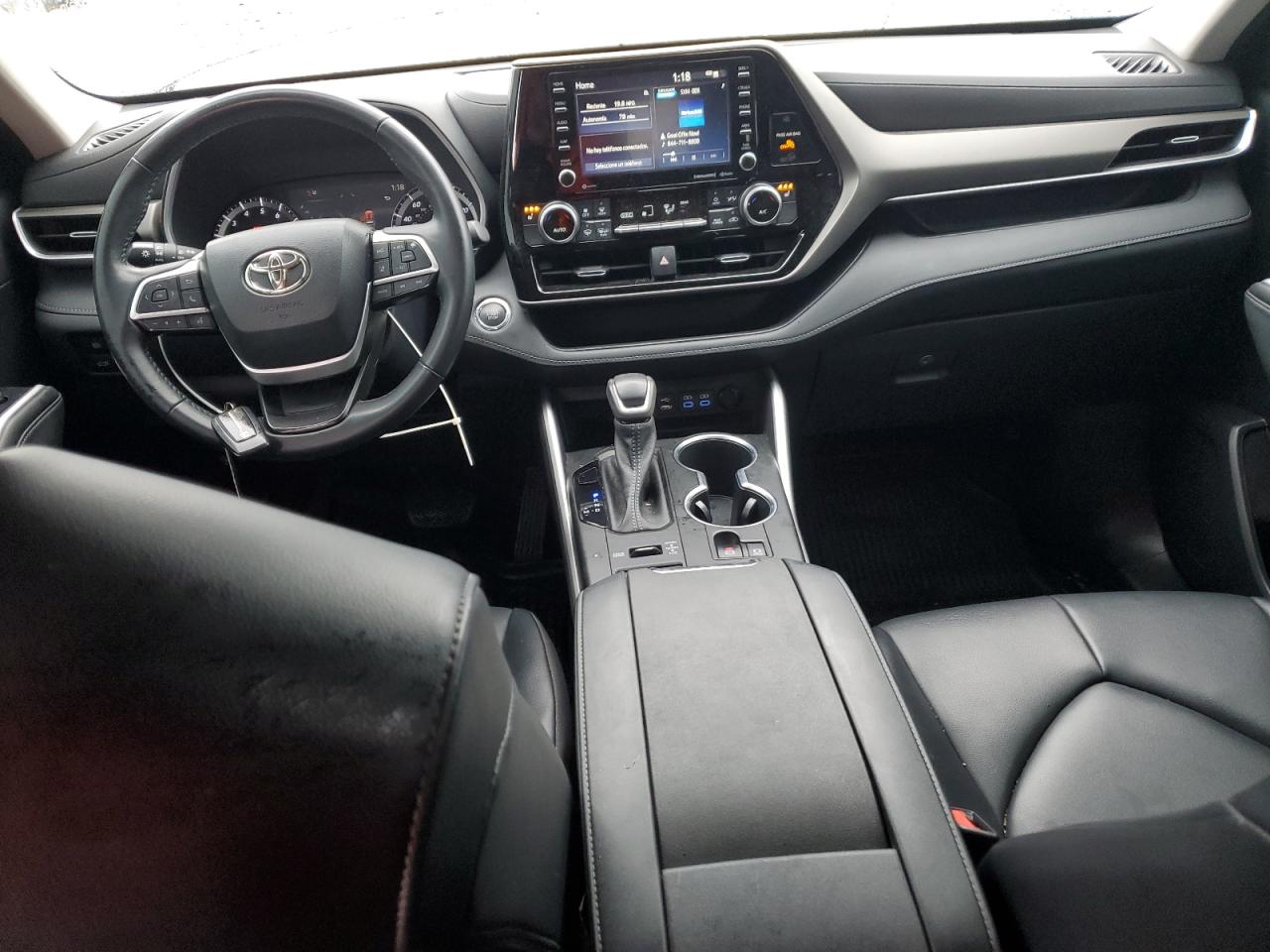 2022 TOYOTA HIGHLANDER XLE VIN:5TDGZRBH4NS227658