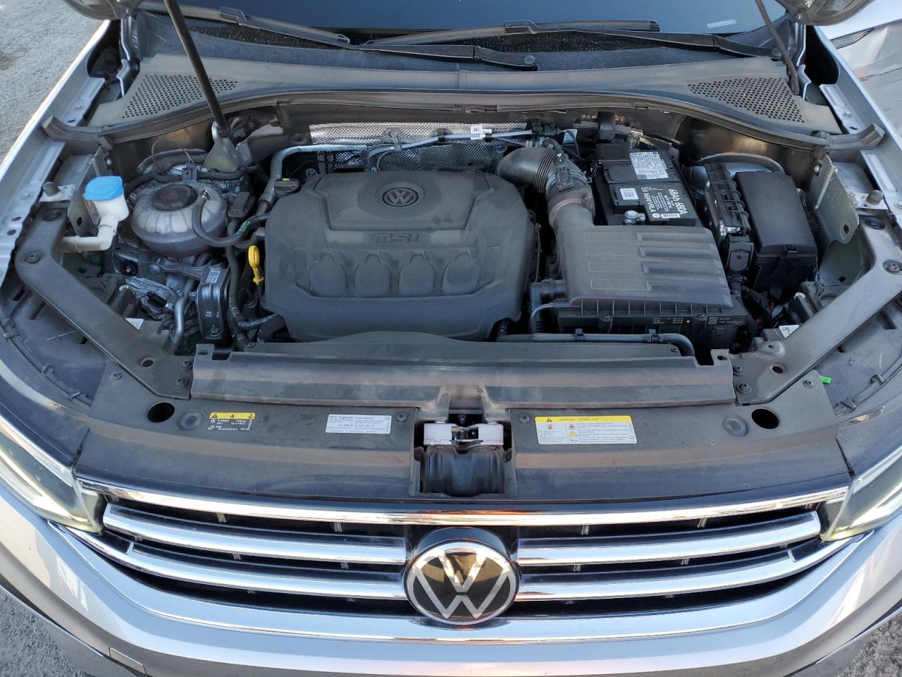 2022 VOLKSWAGEN TIGUAN SE VIN:3VV3B7AX9NM125323